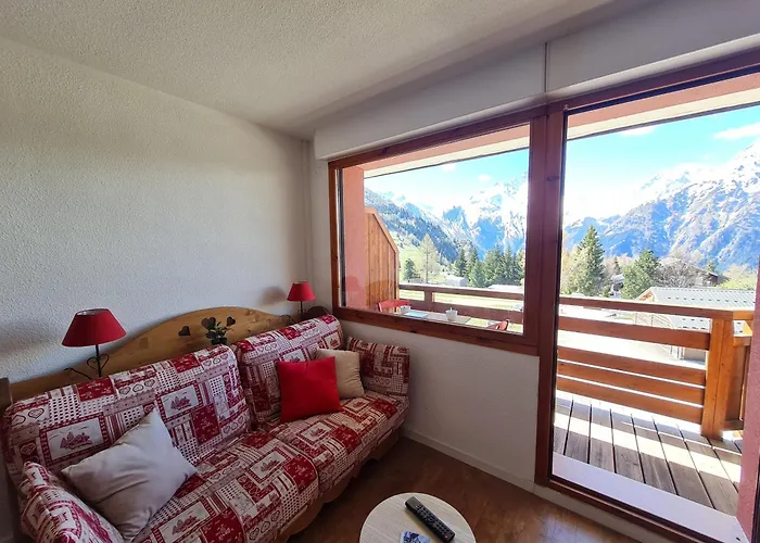 Janremon - 234 - Vue Magnifique 4 Pers Apartman Les Deux Alpes